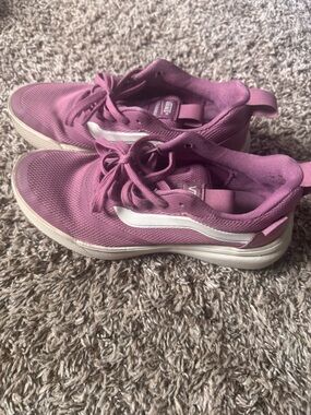 Vans Womens 7 Mauve Pink Sneakers Lightweight Shoes The Most Comfortable